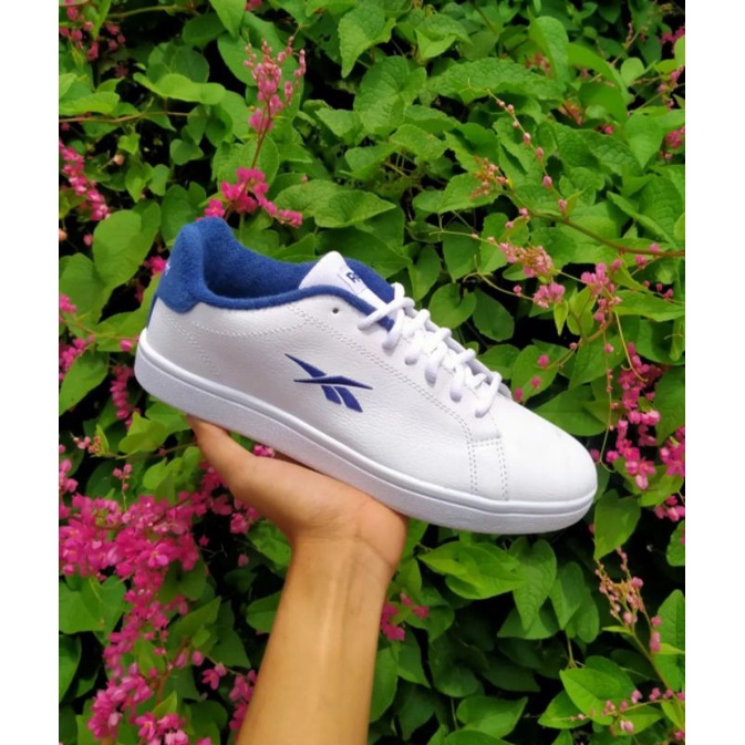 Reebok Royal complete CLN full white List Navy Leaher