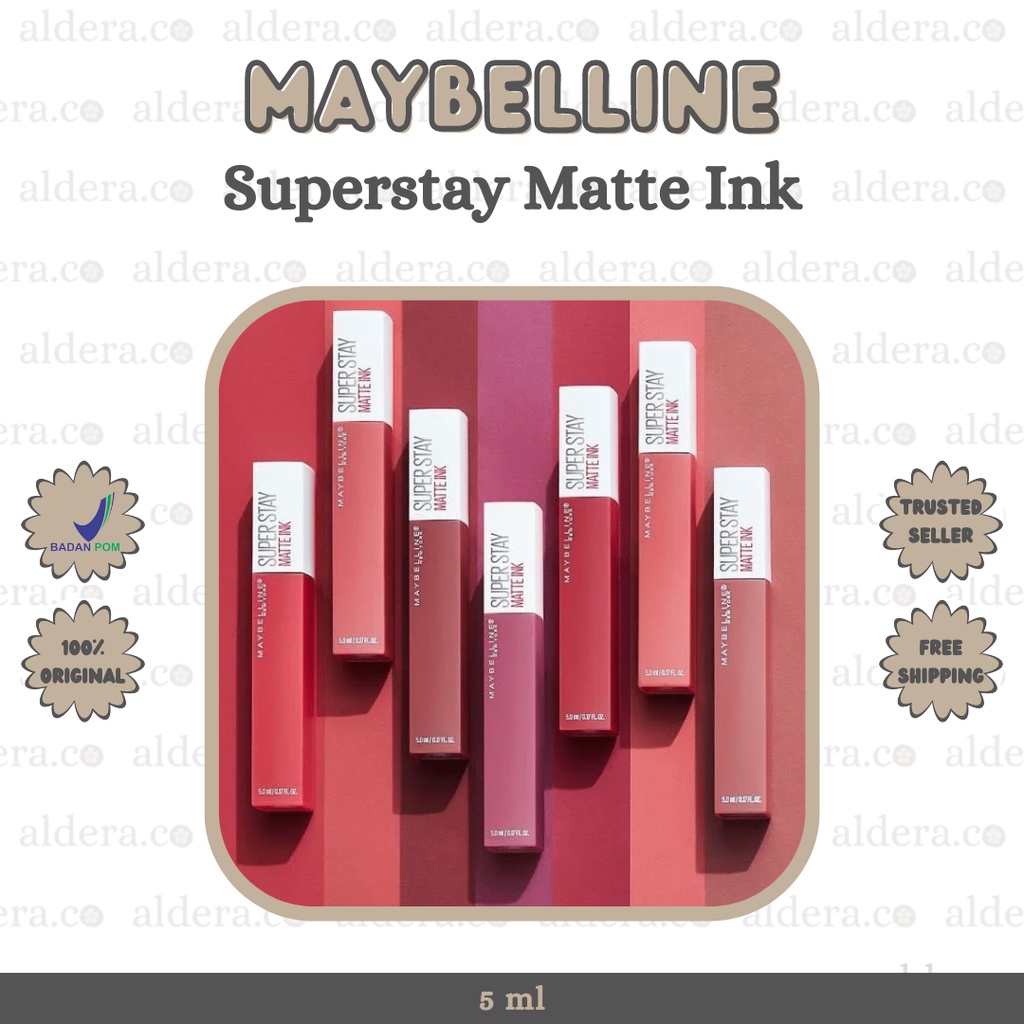 MAYBELLINE Superstay Matte Ink - Maybelline Liquid Lip Matte , Lip Cream , Lip Matte , Lip Creamatte