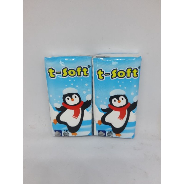 TISU SAKU T-SOFT / T-SOFT POCKET TISSUE / TISU SAKU MURAH