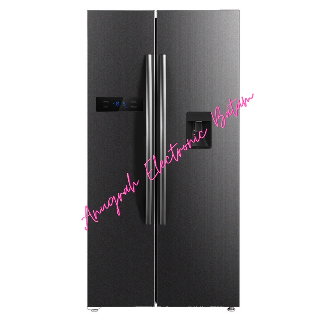 KULKAS TOSHIBA GR-RS682WE PMF SIDE BY SIDE DUAL INVERTER DISPENSER BATAM