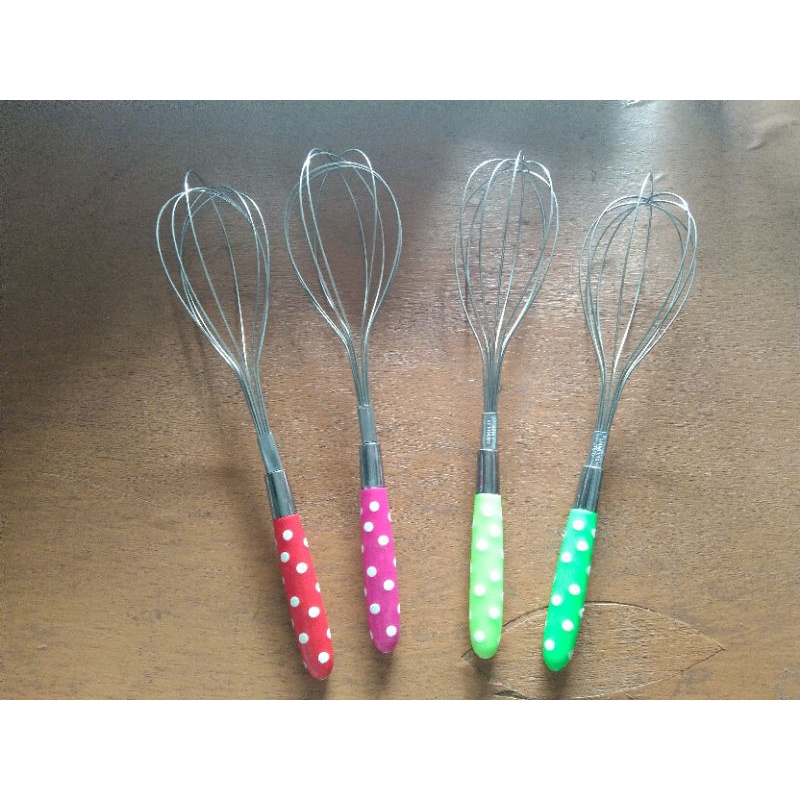 Pengocok Telur dan Adonan Gagang Plastik