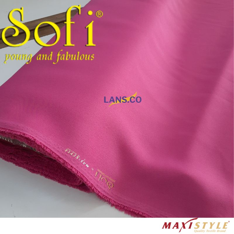 kain Sofi Polos By Maxistyle kain seragam pdh kain blazer kain dress formal khusus wanita