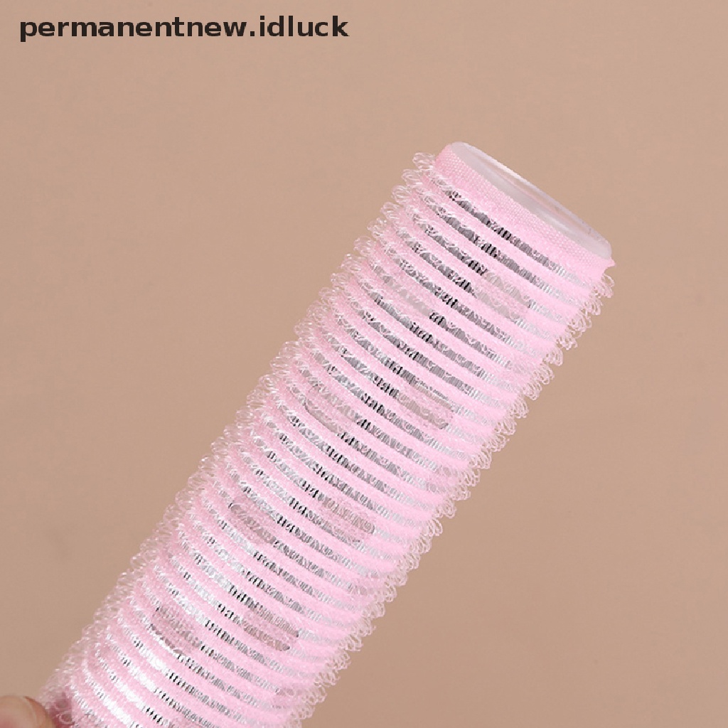 [luckypermanentnew] 4size Rol Rambut Pengeriting Rambut Lazy Curler Hair Roller Dengan Lembaran Aluminium [ID]