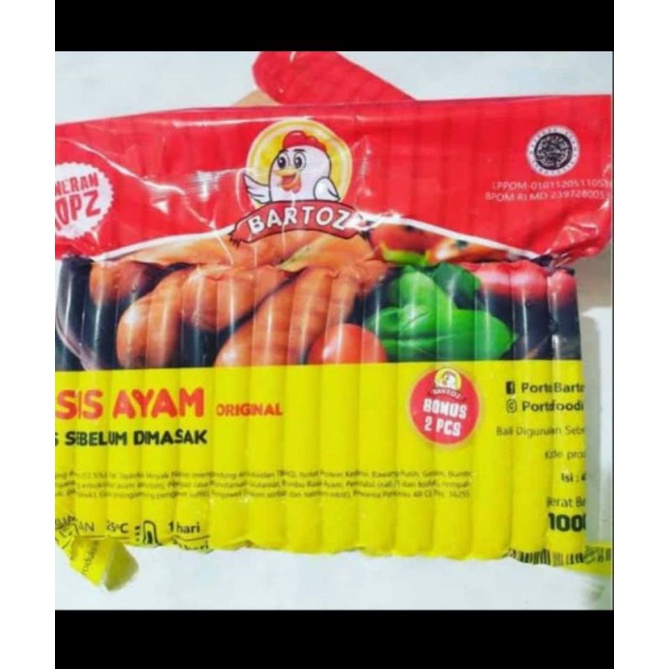 

Sosis Ayam BARTOZ ori 1000 Gram