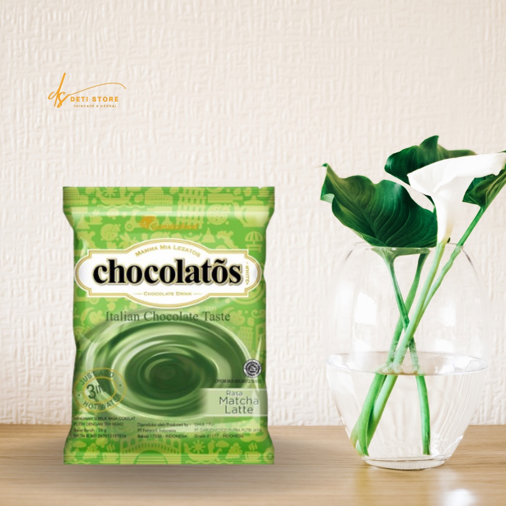 

CHOCOLATOS Matcha Drink 24gr x10 | CHOCOLATOS Chocolate Drink 28 gr x10