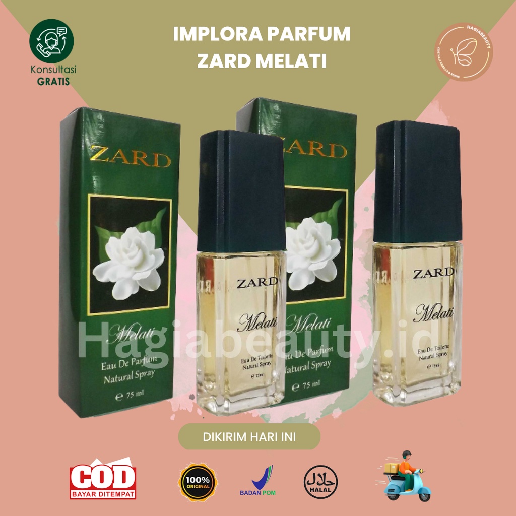 Bisa Cod  - Implora Parfum Zard Melati Large 125 ml