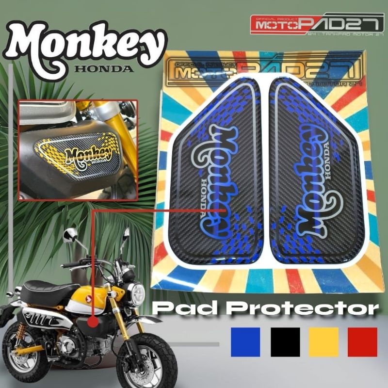 Motopad27 Stiker Tankpad Honda Monkey 125 Stiker timbul Protector Honda Monkey 125