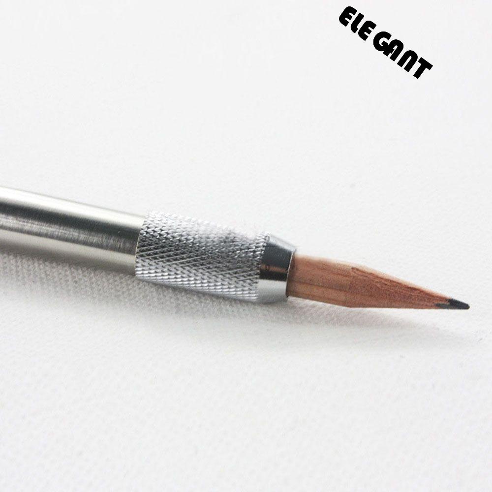 ELEGANT Tool Pencil Lengthened Art Holder Pencil Extender Drawing Write School Sketch Double Ended/Multicolor