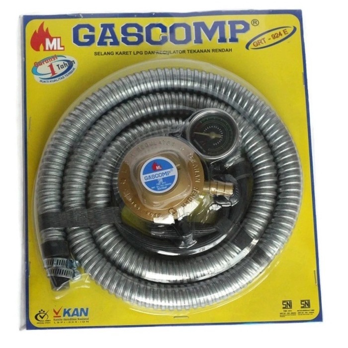 >*>*>*>*] Regulator Gas LPG dan Selang Gascomp