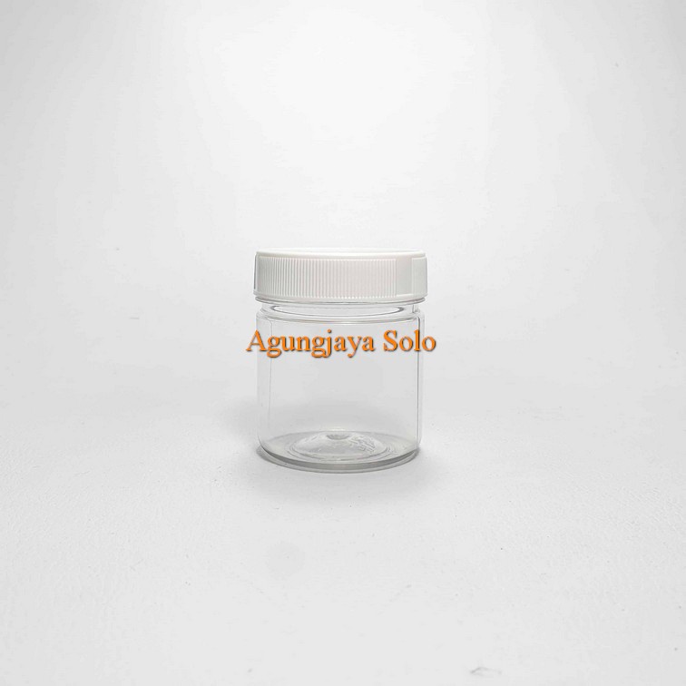 Toples Pet 100 Ml Pet Slay Natural / Toples Plastik / Toples Tutup Plastik / Toples Selai / Toples S