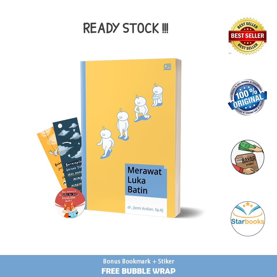 Buku Merawat Luka Batin - Gramedia Pustaka Utama (Self Improvement)