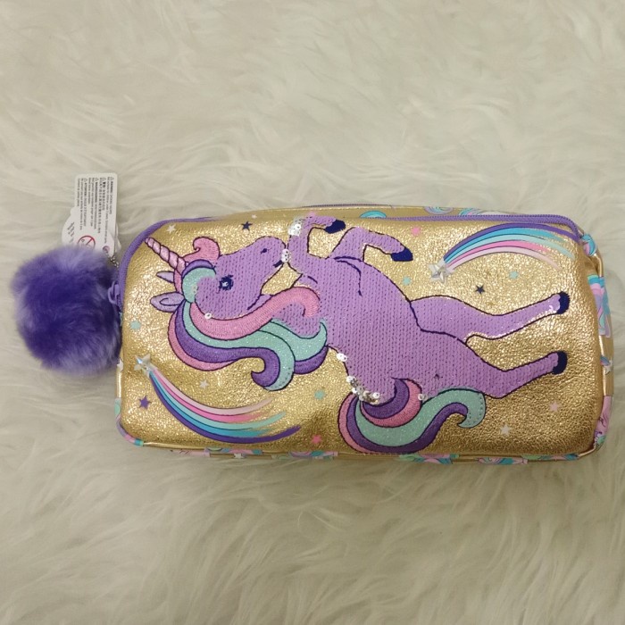 

Kotak Pensil - Smiggle unicorn pencil case - original from UK