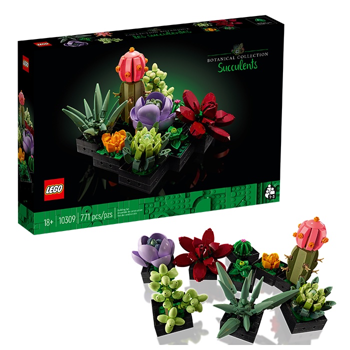 LEGO Creator Botanical Collection Succulents - LEGO 10309