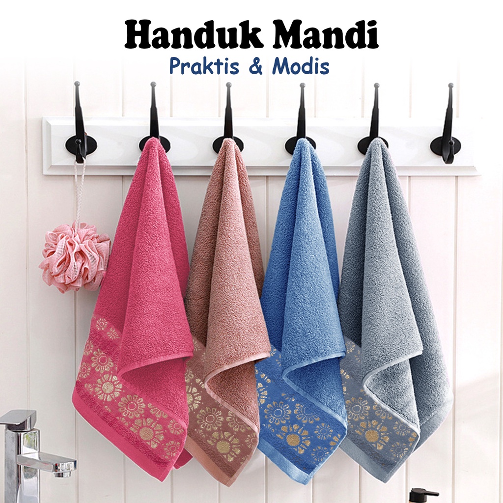 Luxury Party H41-C Handuk Mandi Dewasa Ukuran 50x100cm Handuk Mandi Murah Berkualitas-Handuk Mandi Premium