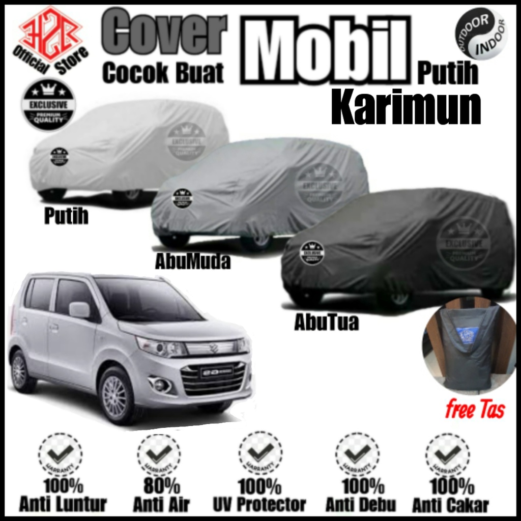 Cover Mobil Karimun, Cover Mobil Karimun Kotak, Cover Mobil Karimun WagonR, Sarung Mobil Karimum, Terlaris, Original