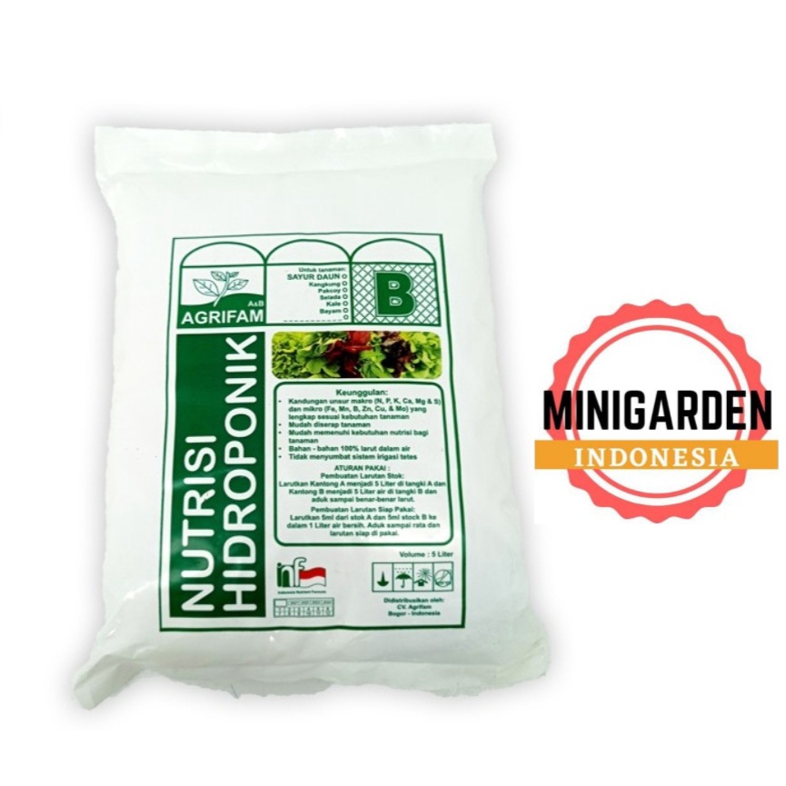 Pupuk NUTRISI ab mix 250 gram u 100 liter air TANAMAN Hidroponik nutrisi hidroponik abmix