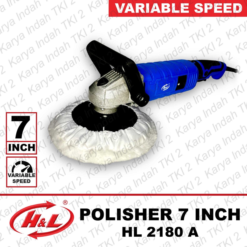 H&L HL 2180A Mesin Poles