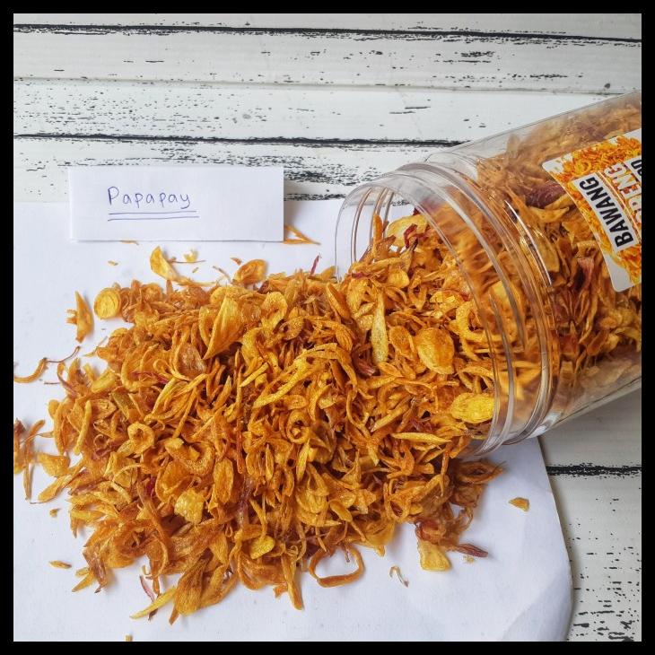 

BAWANG GORENG MURNI TOPLSE 500 ML / TANPA TEPUNG KODE 1388