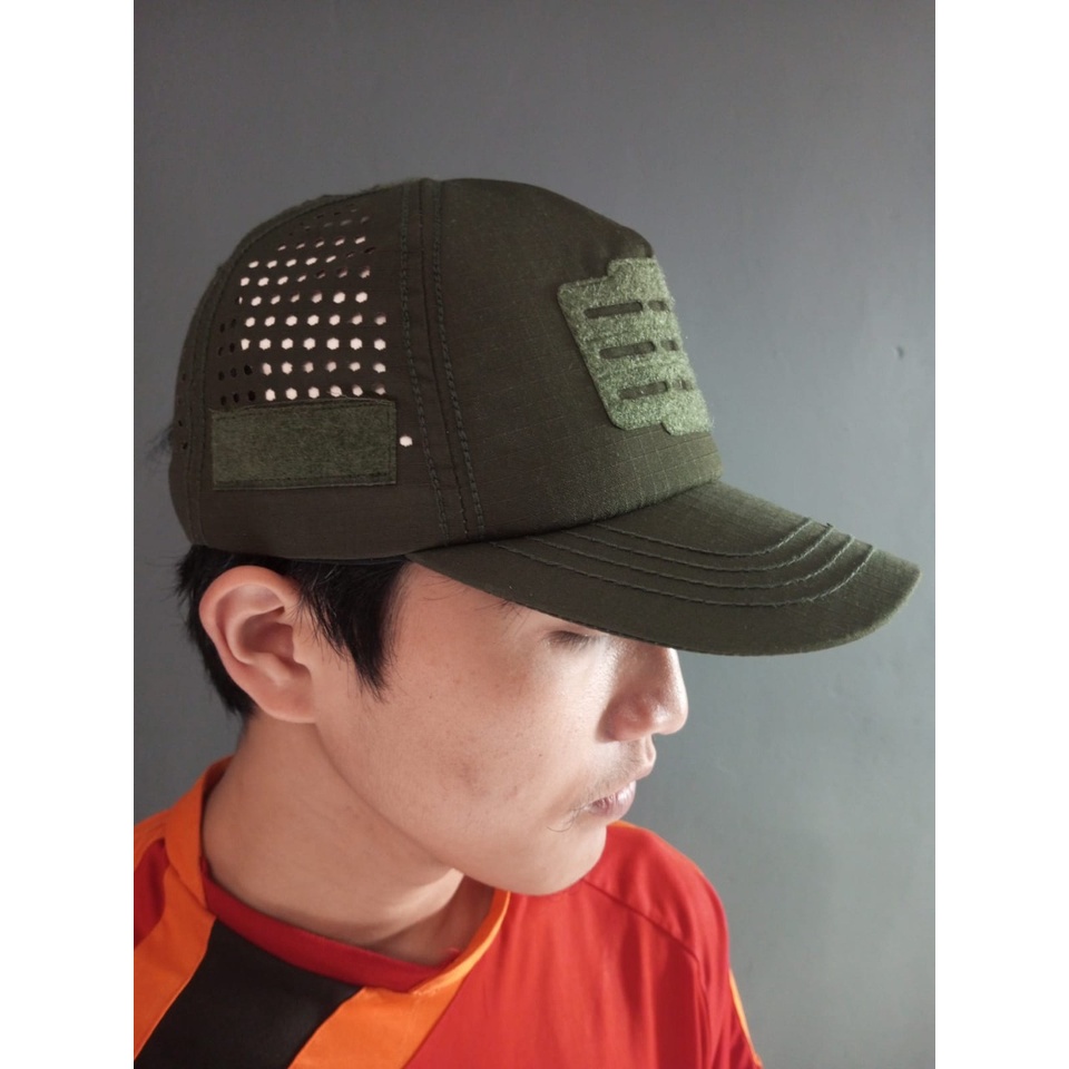 Topi Velcro Tactical | Topi Tactikal | Topi velcro | Topi Army | Topi Ripstop | Topi Velcro Laser