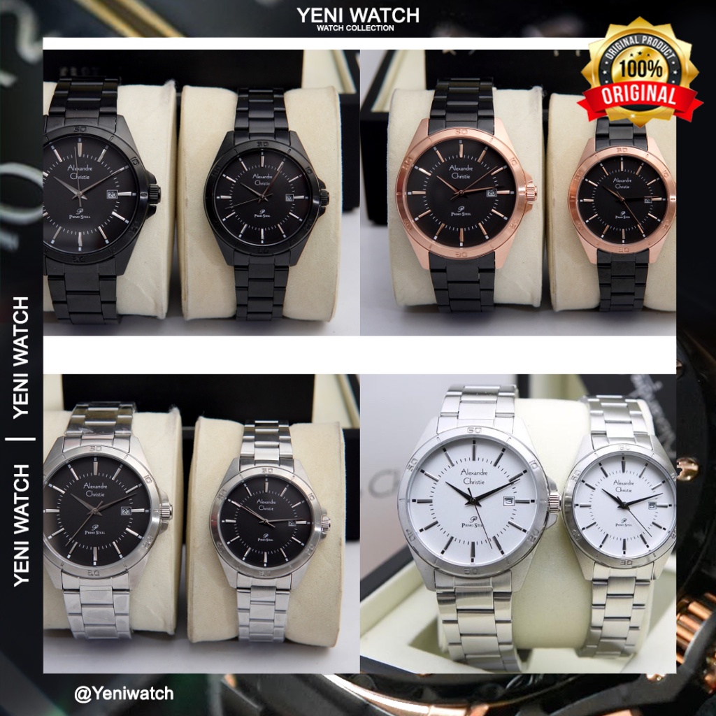 Jam Tangan Alexandre Christie AC 1011 / AC1011 Original Garansi Resmi 1 Tahun