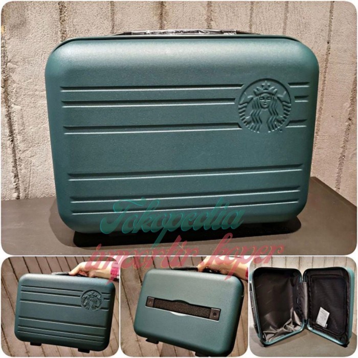 Koper Koper Make Up Beauty Case Starbuck Cabin Beauty Case