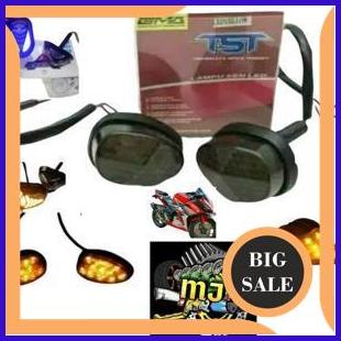 sparepart Sen Tempel Lampu Sen Led Oval Gma Tst Original Universal R15 Cbr150r Gsx Ninja R25 & Moto