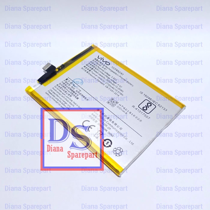 Baterai Vivo V5 Lite 1609 BB2 B-B2 Batu Battery Batre Tanam Original
