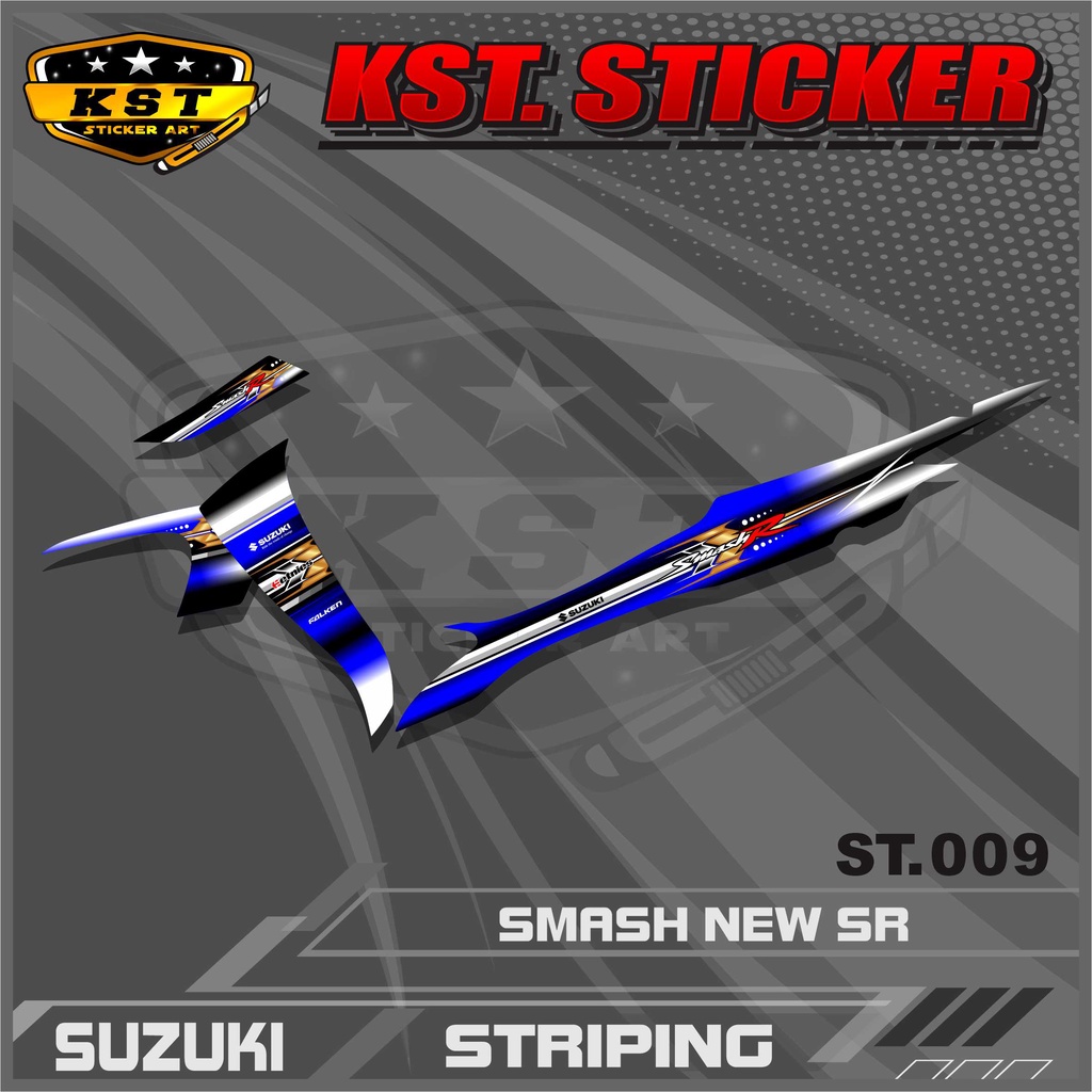Striping Smash New Sr - Striping Suzuki Smash New Sr. ST 009
