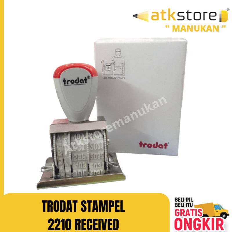 

STEMPEL TRODAT RECEIVED 2210 / trodat stamp received 2010