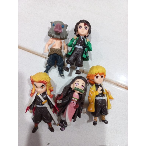 Action figure demon slayer / figure anime / murah / hiasan / mainan koleksi