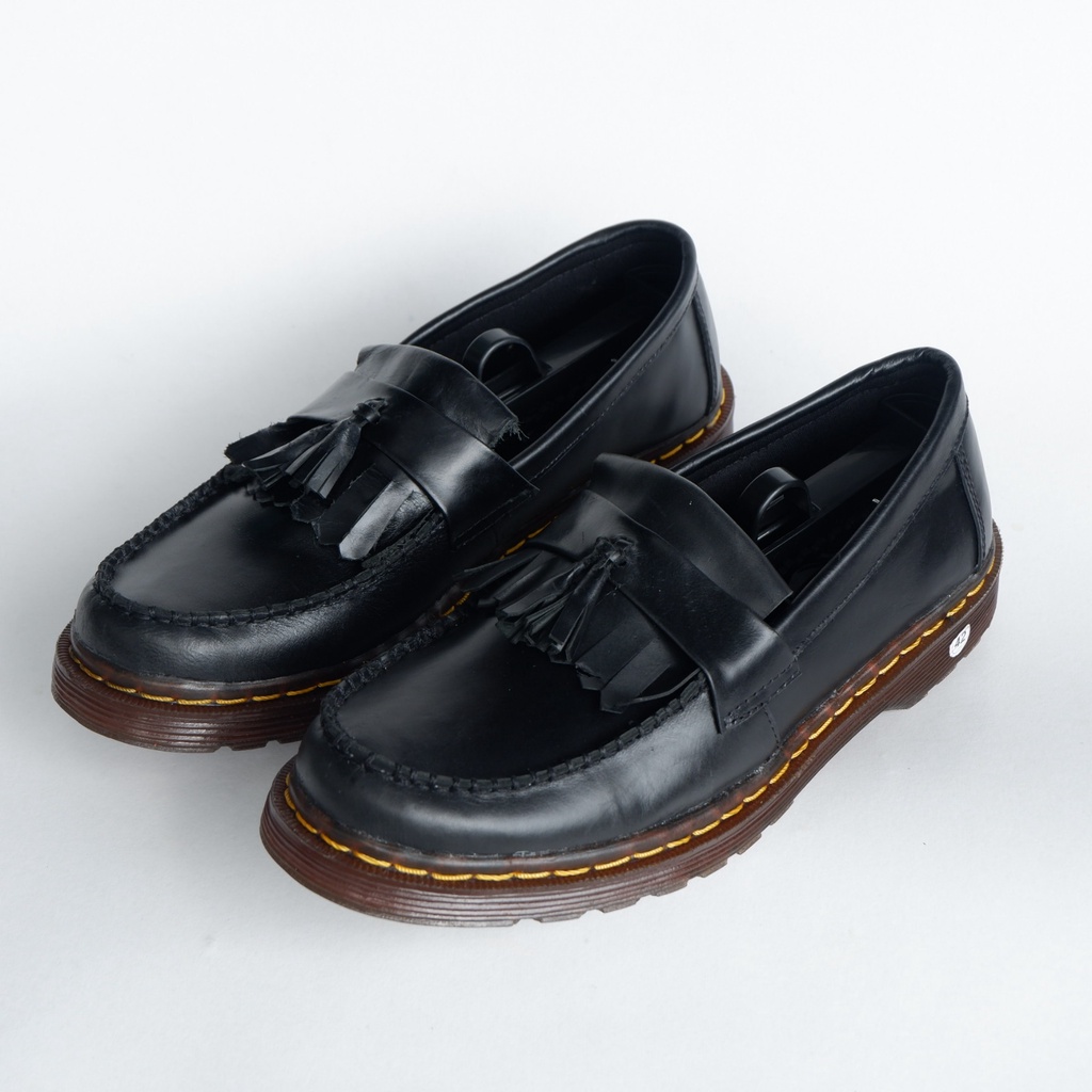 Sepatu Dokmart Penny Loafer OxFord Bahan Kulit Sapi Asli - Dr Martin Docmart Sepatu Dokmar