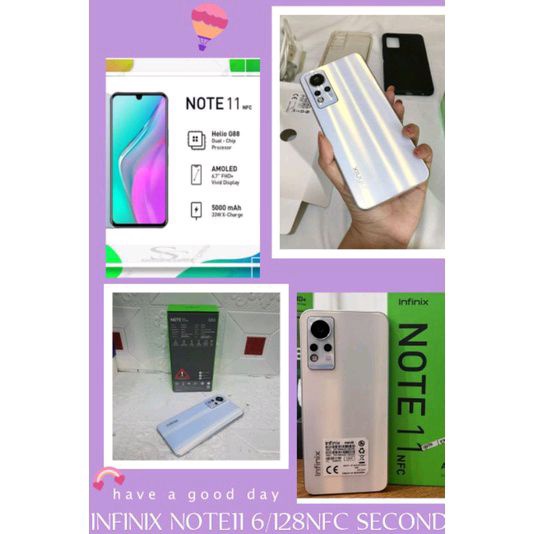 INFINIX NOTE 11 NFC 6/128 SECOND FULLSET