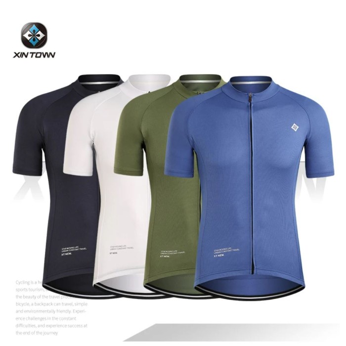 XINTOWN BAJU JERSEY SEPEDA ROADBIKE ROAD BIKE MTB PRIA WANITA POLOS
