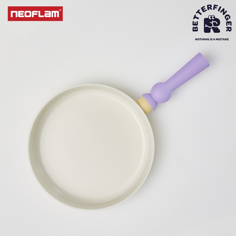 Neoflam BETTER FINGER Fry Pan 24cm Wajan Keramik Anti Lengket Induksi