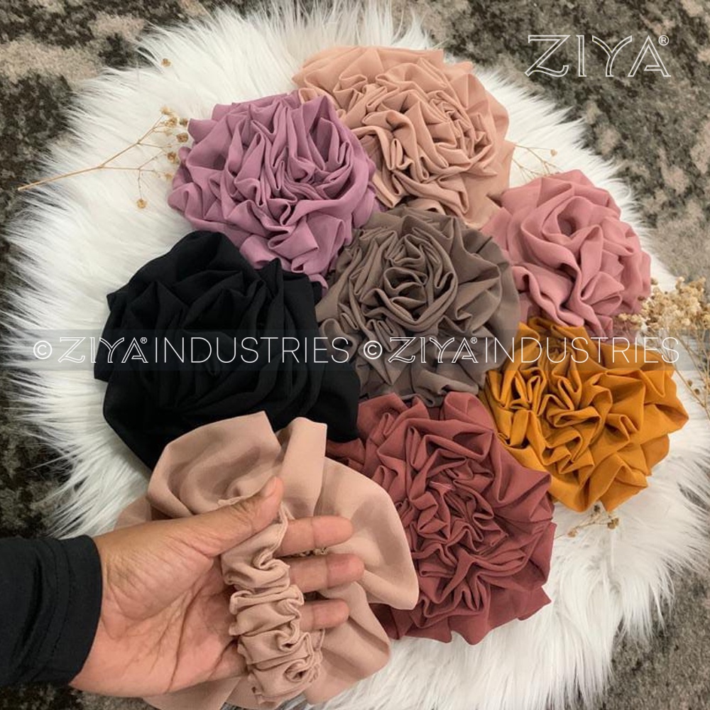 𝐙𝐈𝐘𝐀 - Scrunchie Ikat Rambut Cepol Jumbo Brokoli