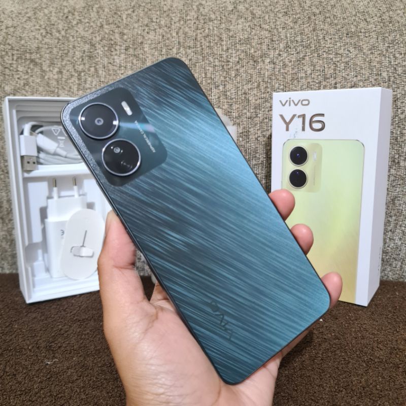 VIVO Y16 RAM 3/64 RESMI BEKAS MURAH TERMURAH
