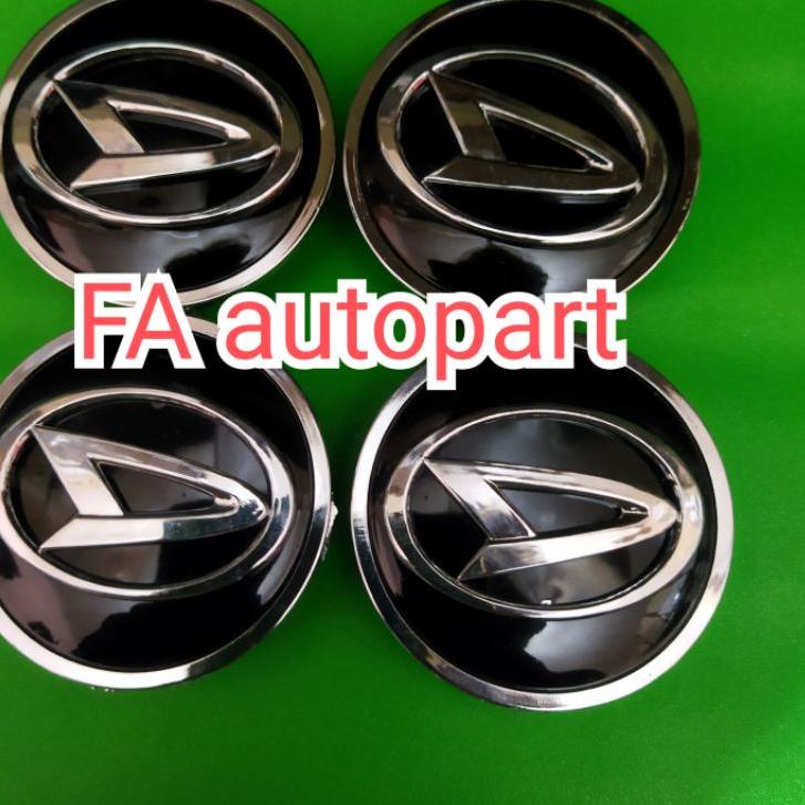 Depan1 dop roda tutup velg daihatsu xenia ring 15 diameter 6.2cm chrome