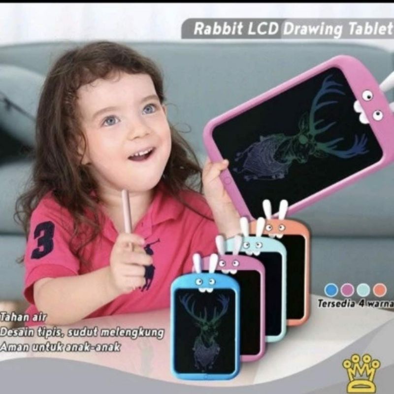 LCD Drawing Tablet / Tablet Menggambar Anak / Papan Gambar Anak