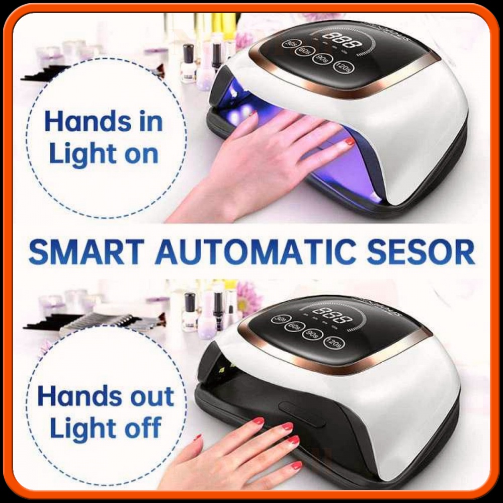 Pengering Kutek UV Lamp Nail Dryer 168W -BY599