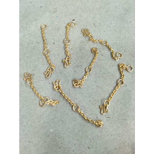 penambah panjang kalung atau gelang emas muda