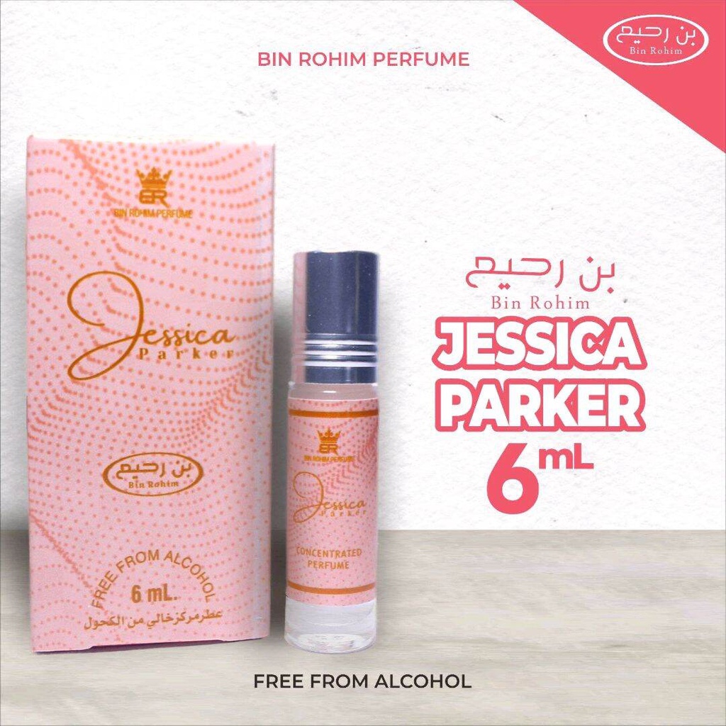 Parfume JESSICA PARKER Bin Rohim Minyak Wangi Roll Kemasan 6ml Non Alkohol
