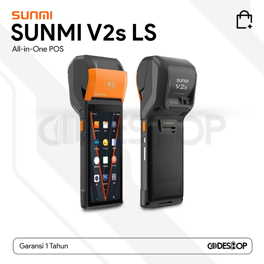 

Sunmi V2s LS Portable Mesin Kasir Android Cetak Struk Thermal