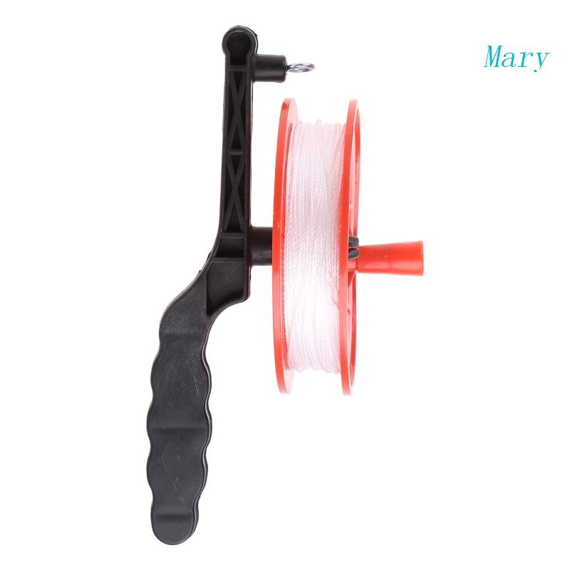 Mary Outdoor Bearing Wheel Alat Penggulung Layangan Reel Handle Line String 60M Winder