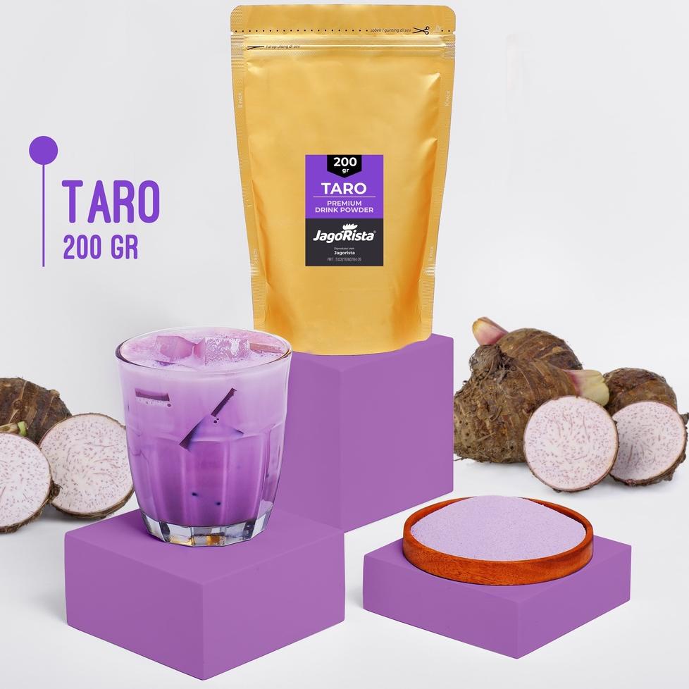

Terlaris 200gr Jagorista Taro Premium Bubble Drink BVS