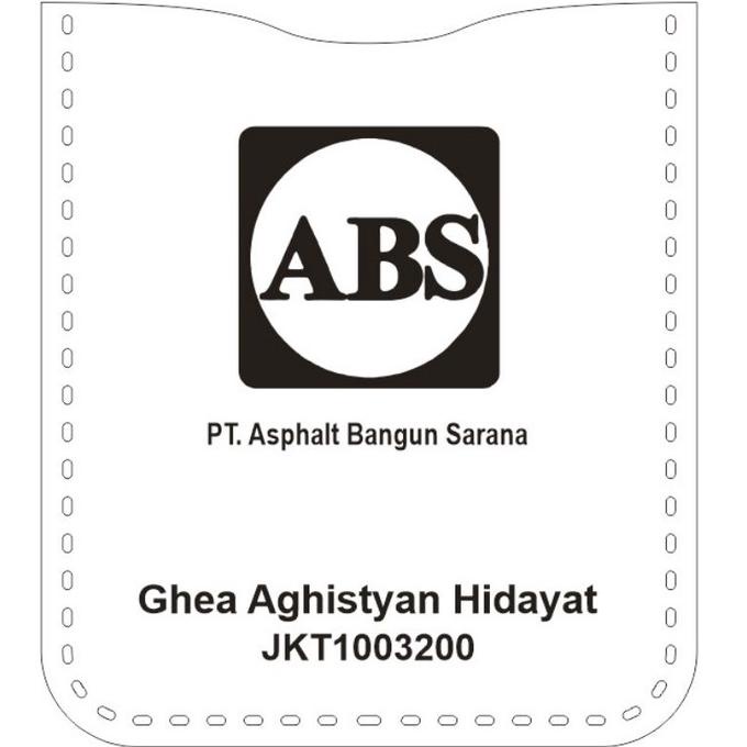 

Special - id card kulit custom logo dan nama .,