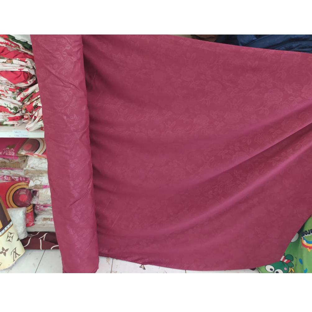 [PRODUK SQKDD] Kain KATUN DISPERSE MIKROTEX SPREI POLOS EMBOS METERAN LEBAR 240 KM AWC