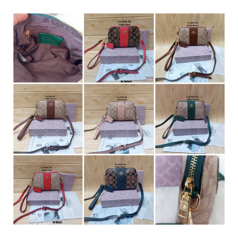 Handbag -Tas selempang Resleting 1 import Semipremium