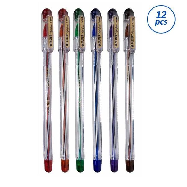 

12.12 Promo Brand Pulpen Faster C600 (12 pcs) grosir