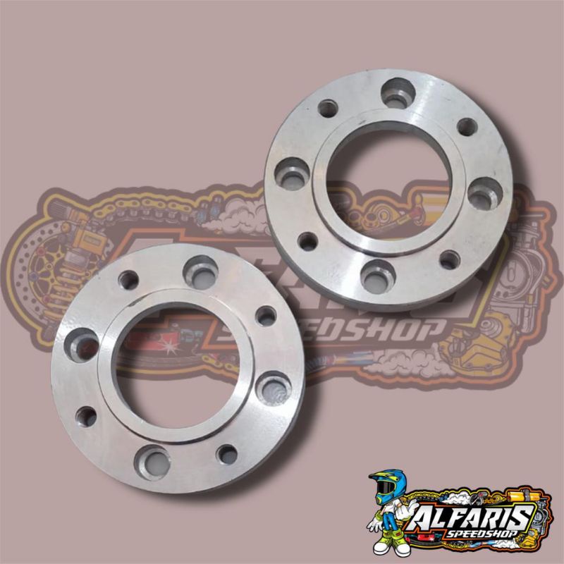 PLENDES CAKRAM ADAPTOR CAKRAM YAMAHA RX KING RXK RXS JUPITER FIZ R PNP PIRINGAN DATAR ATAU FLAT PNP SEMUA MOTOR YAMAHA