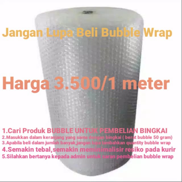 

Bubble Warp WAJIB UNTUK PEMBELIAN BINGKAI